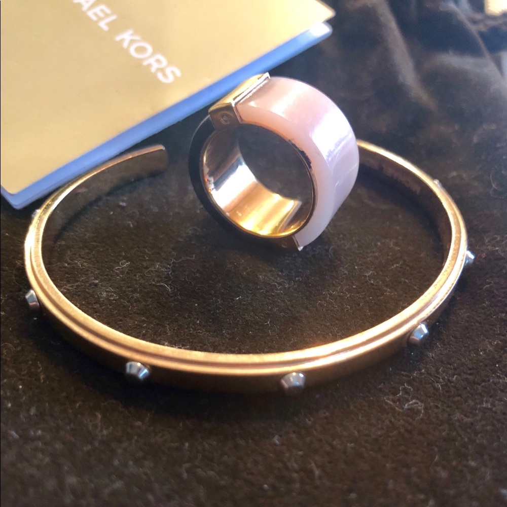 Black Friday - NEW MICHAEL KORS ring + bracelet